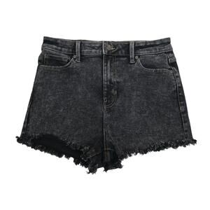 Kendall & Kylie Women's 9/29 The Drifter High Rise Denim Shorts